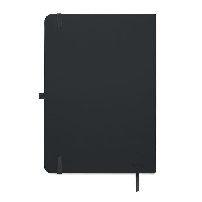 MO3124-03Arcoloop DIN A5 Notizbuch recy. PU_ schwarz