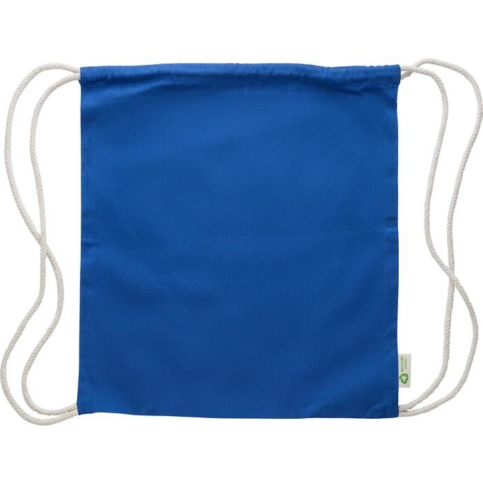 GI1039470-05Kordelzugtasche aus recycelter Baumwolle _120 gr_m2_ Joy_ blau