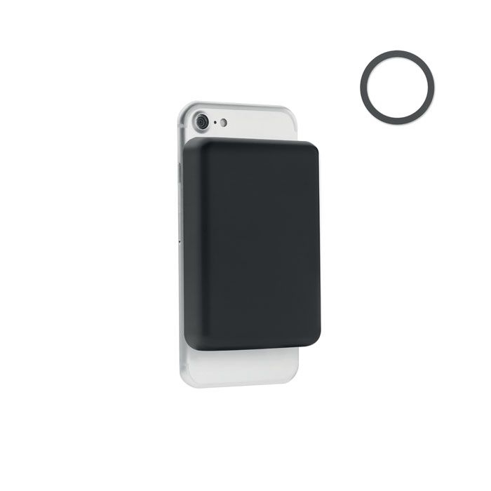 Doubletic Powerbank mit Ladestation 15W, Schwarz