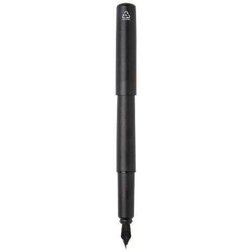 PF107832-1Lucetta Fuellfederhalter aus recyceltem Aluminium _schwarze Mine_ schwarz