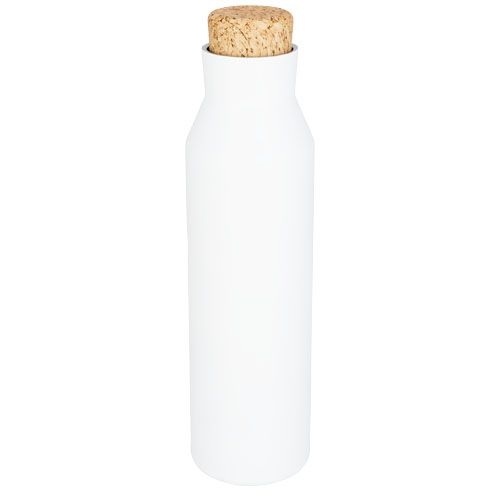 PF100535-3Norse 590 ml Kupfer-Vakuum Isolierflasche_ weiss
