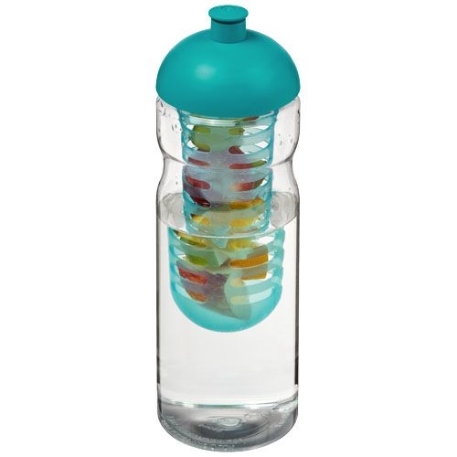 PF210048-5H2O Active® Base 650 ml Sportflasche mit Stuelpdeckel und Infusor_ transparent_aquablau