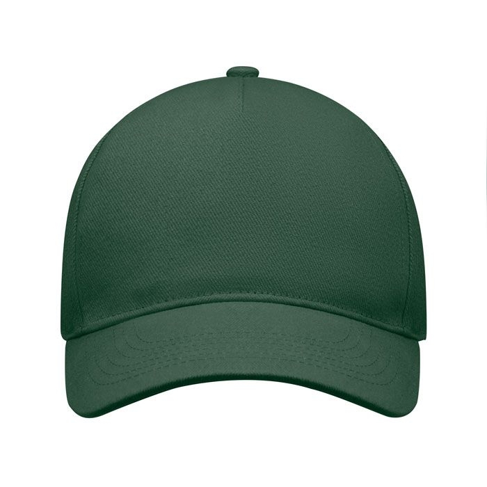 MO6875-60Long Beach Singa Baseball cap 5 panels 260g_m²_ dunkelgruen