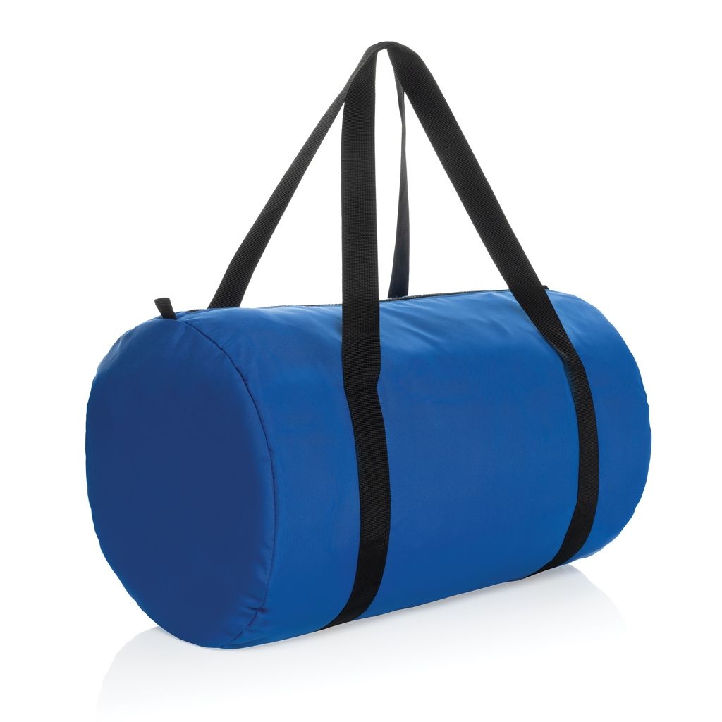 XDP763.18-05Dillon AWARE™ RPET faltbare Sporttasche_ Koenigsblau