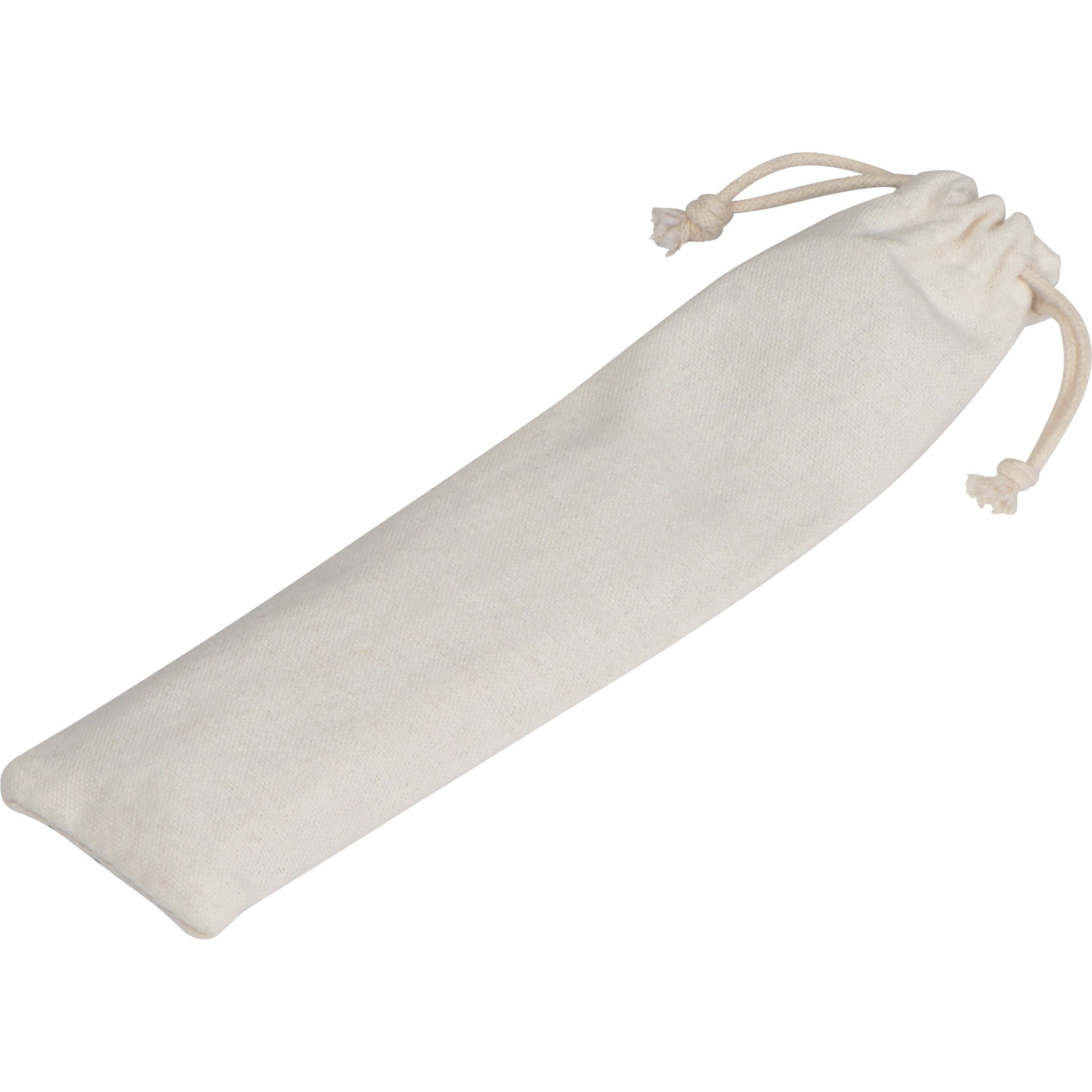 MA83582-13Besteckset in einem Baumwolltaeschchen NIKODEM_ beige