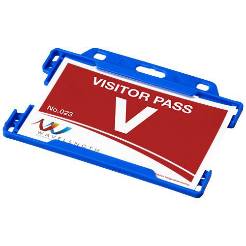 Vega Kartenhalter aus Kunststoff, blau