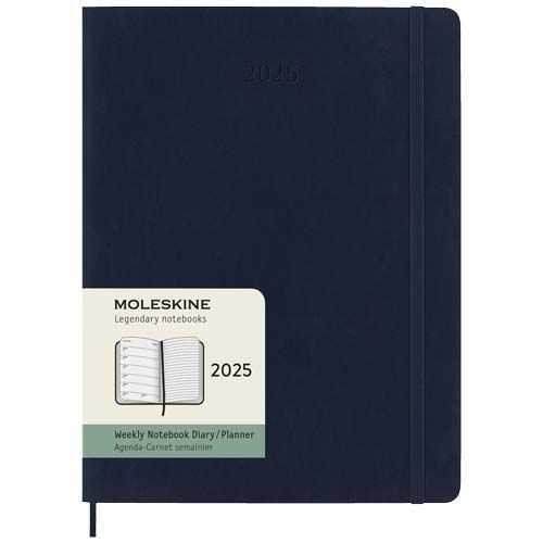 PF107755-2Moleskine Softcover 12 Monate Wochenkalender XL_ saphir