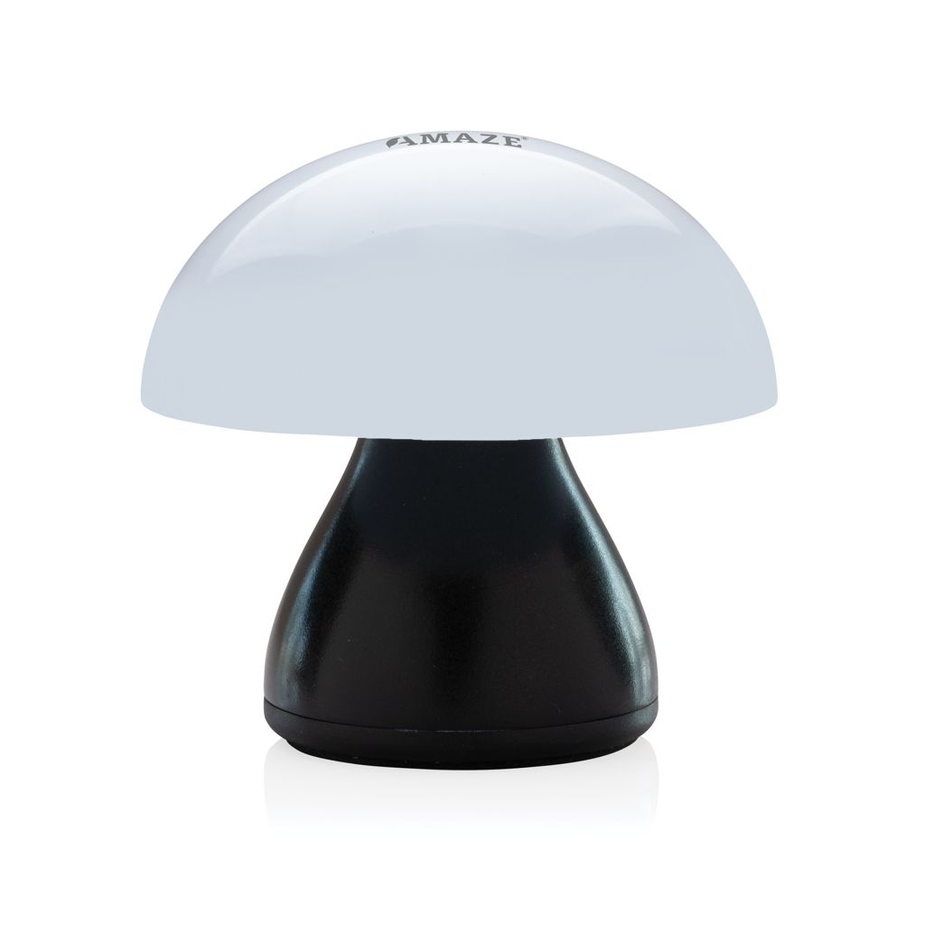 XDP513.74-1Luming wiederaufladbare USB-Tischlampe aus RCS Kunststoff_ schwarz