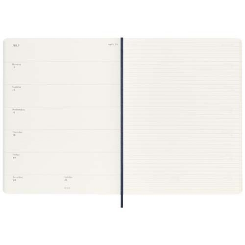 PF107755-2Moleskine Softcover 12 Monate Wochenkalender XL_ saphir