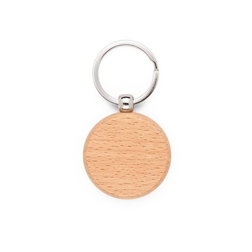 ST95094-160STEWIE ROUND Schluesselanhaenger_ natur