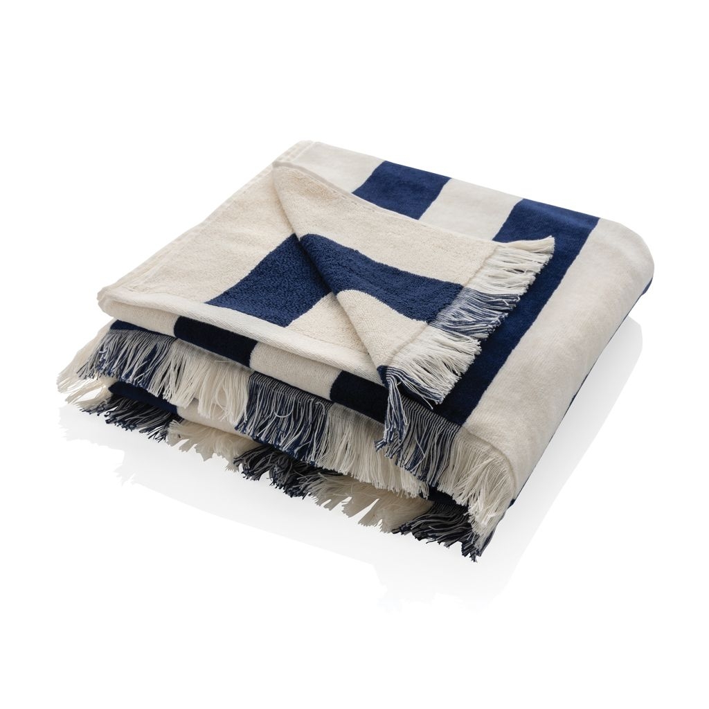 XDP453.83-5Ukiyo Aware™ Yukari XL Strandtuch 100x180cm_ navy blau
