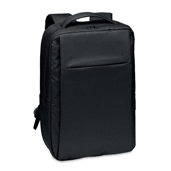 MO6328-03Seoul Laptop Rucksack 300D RPET_ schwarz