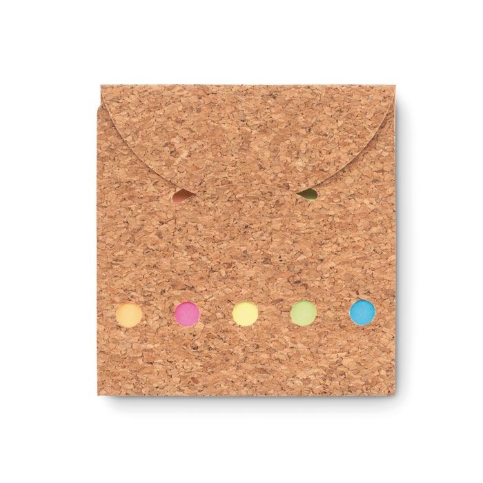 MO9858Foldcork Notizblock-Set mit Kork