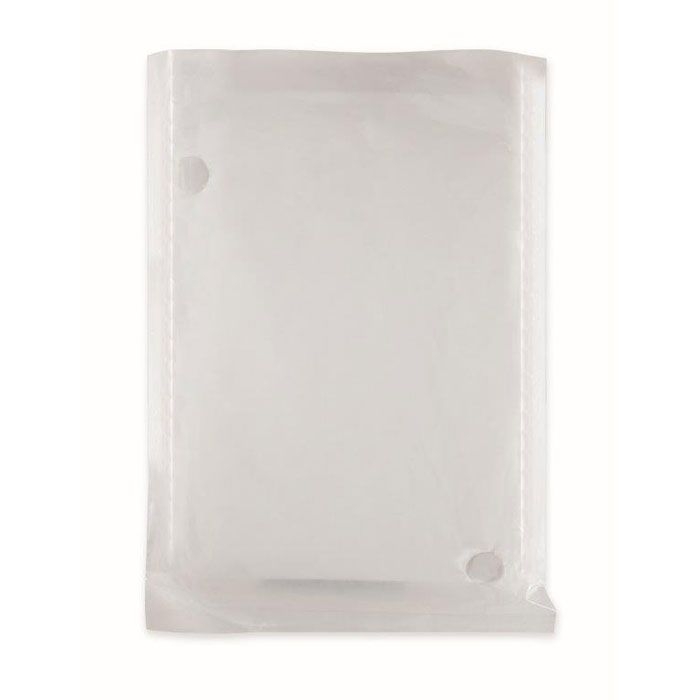 MO9993-22Sprinkle Pla Biologisch abbaubarer Poncho_ Transparent