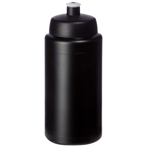 Baseline® Plus grip 500 ml Sportflasche mit Sportdeckel, schwarz