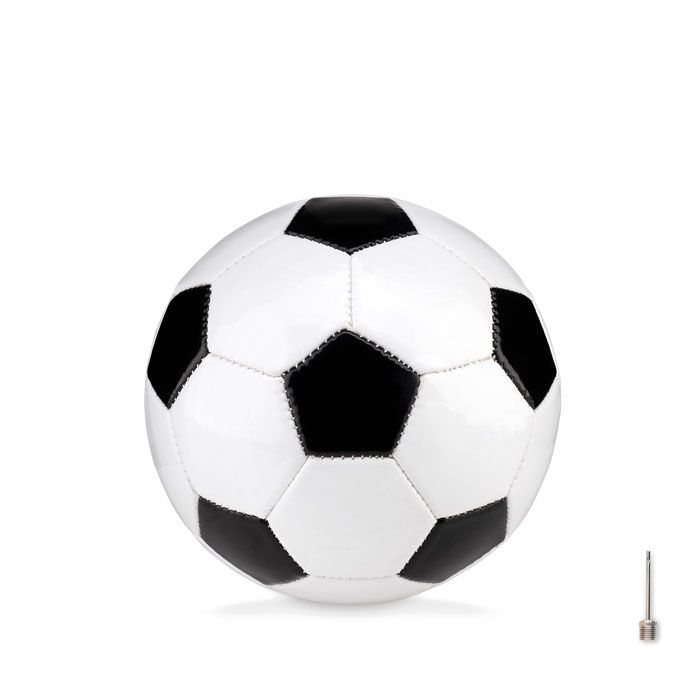 MO9788-33Mini Soccer Kleiner PVC Fussball 15cm_ weiss_schwarz