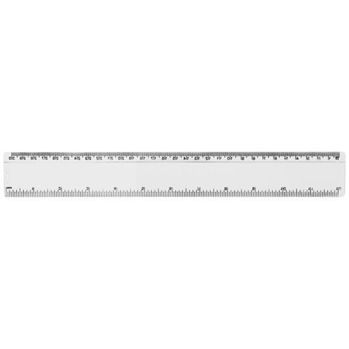 PF210535-1Renzo 30 cm Kunststofflineal_ transparent klar
