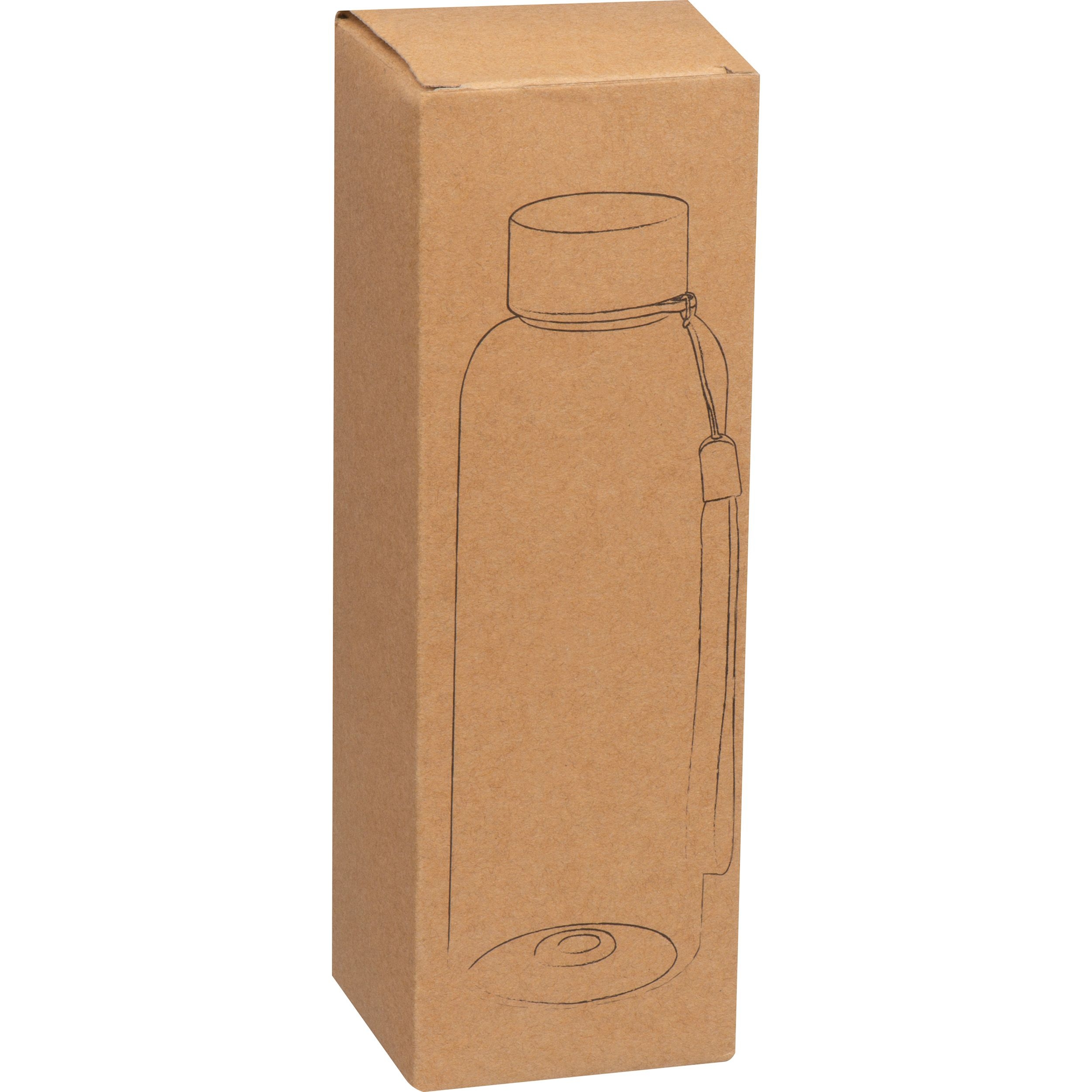 MA62098-05Trinkflasche aus PET_ 500ml MADELINE_ rot