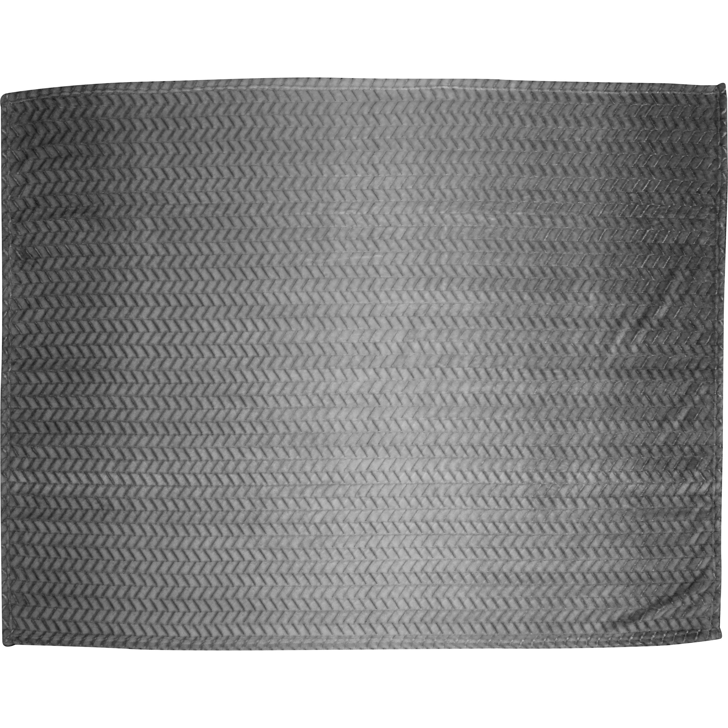 MA64361-07Grosse Kuscheldecke aus Flanellfleece DAMIANO_ silbergrau