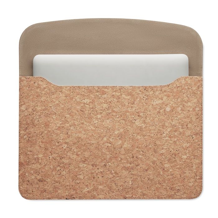 MO6448-13Grace Laptoptasche Kork_ Beige
