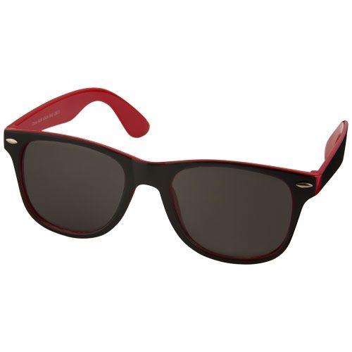 PF100500-3Sun Ray Sonnenbrille mit zweifarbigen Toenen_ rot_schwarz PF100500-3Sun Ray Sonnenbrille mit zweifarbigen Toenen_ rot_schwarz