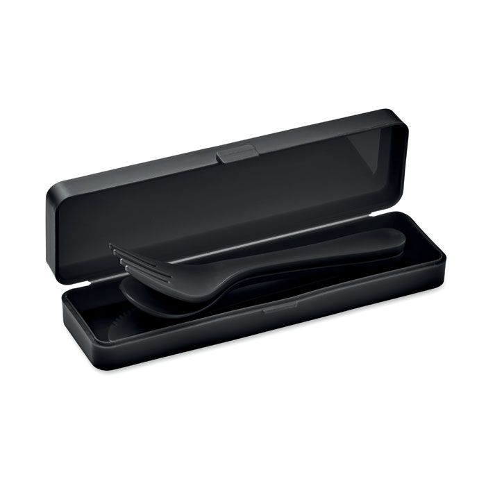 MO6661-03Rigata Besteck-Set PP_ Schwarz