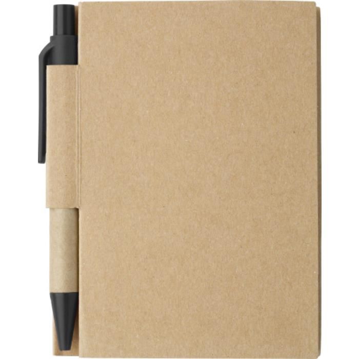 GI6419-01Notizbuch aus Karton Cooper_ Schwarz