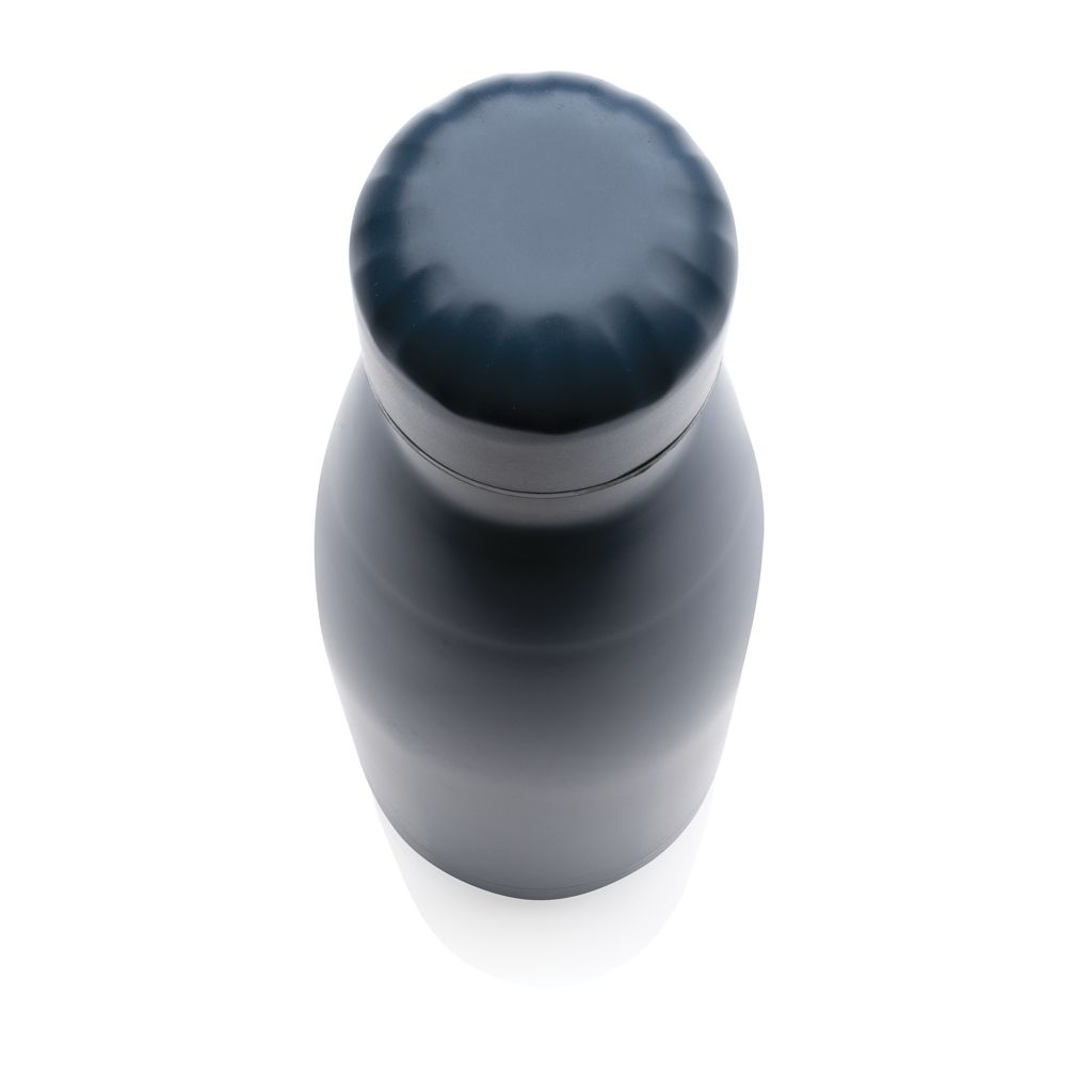 XDP436.46-5Einfarbige Vakuumisolierte Stainless Steel Flasche_ blau