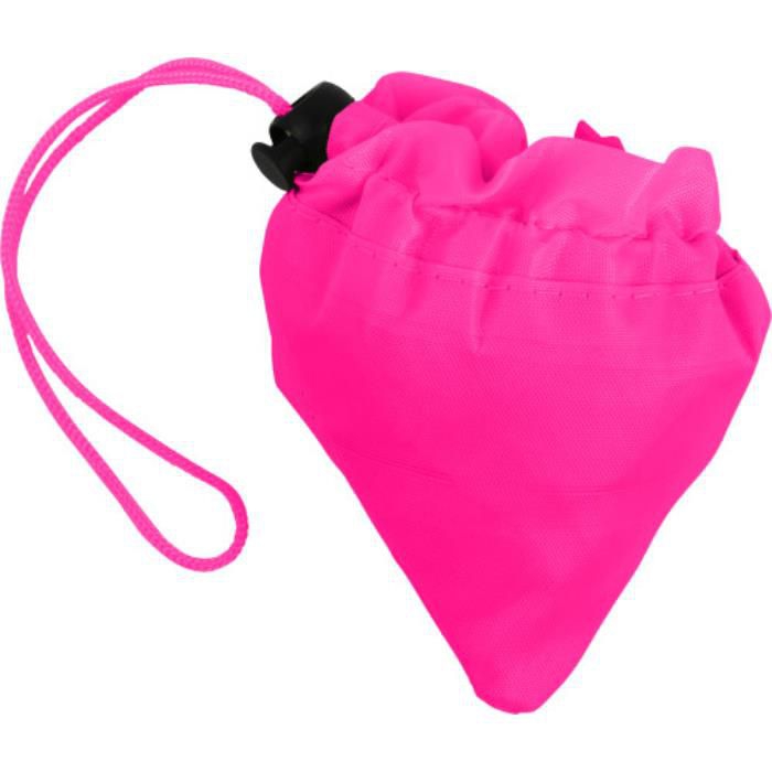 GI8962-17Faltbare Einkaufstasche aus Polyester Billie_ Rosa GI8962-17Faltbare Einkaufstasche aus Polyester Billie_ Rosa