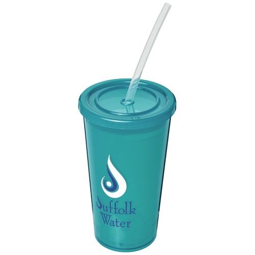 PF210031-5Stadion 350 ml doppelwandiger Becher_ hellblau