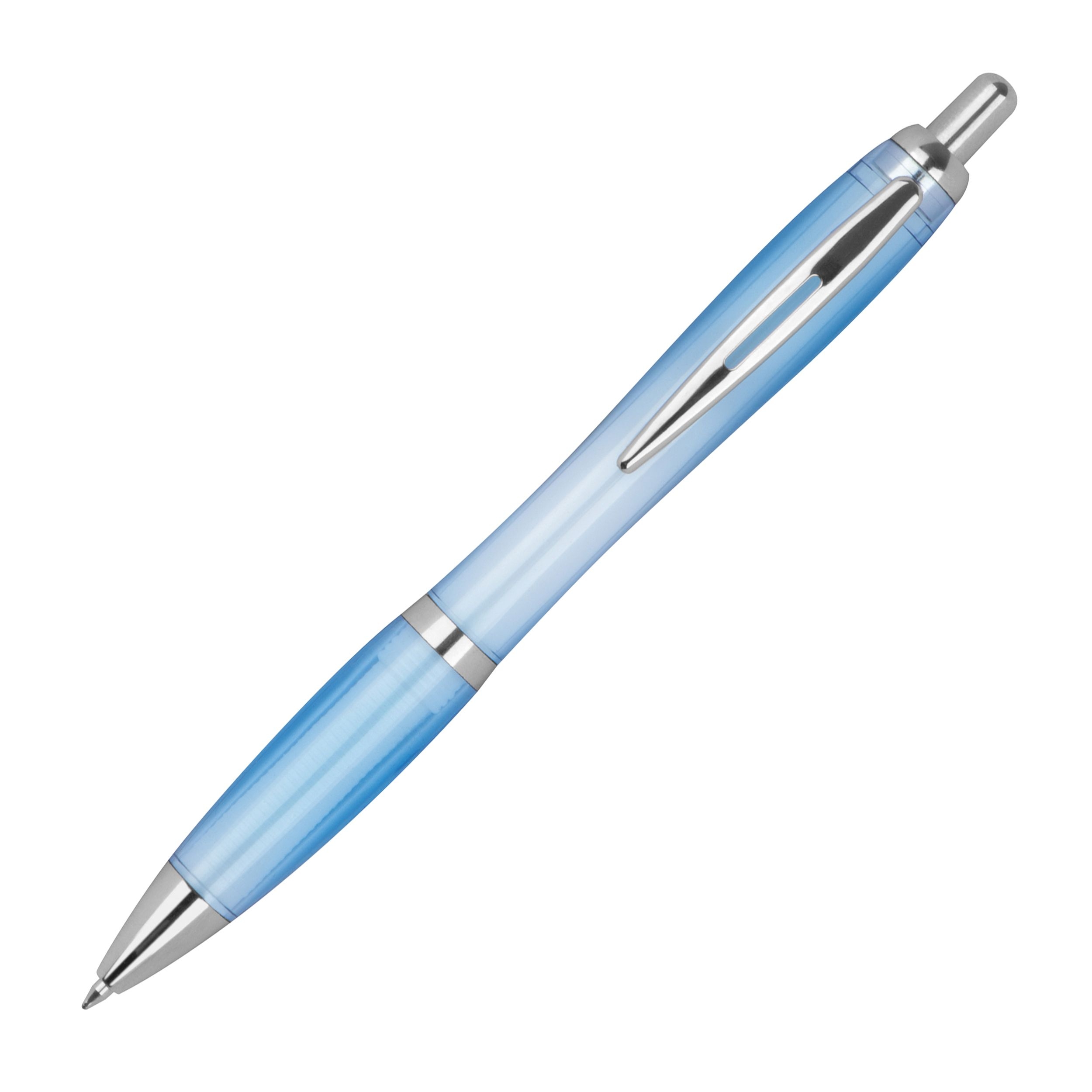 MA12552-24Transparenter RPET Kugelschreiber_ hellblau