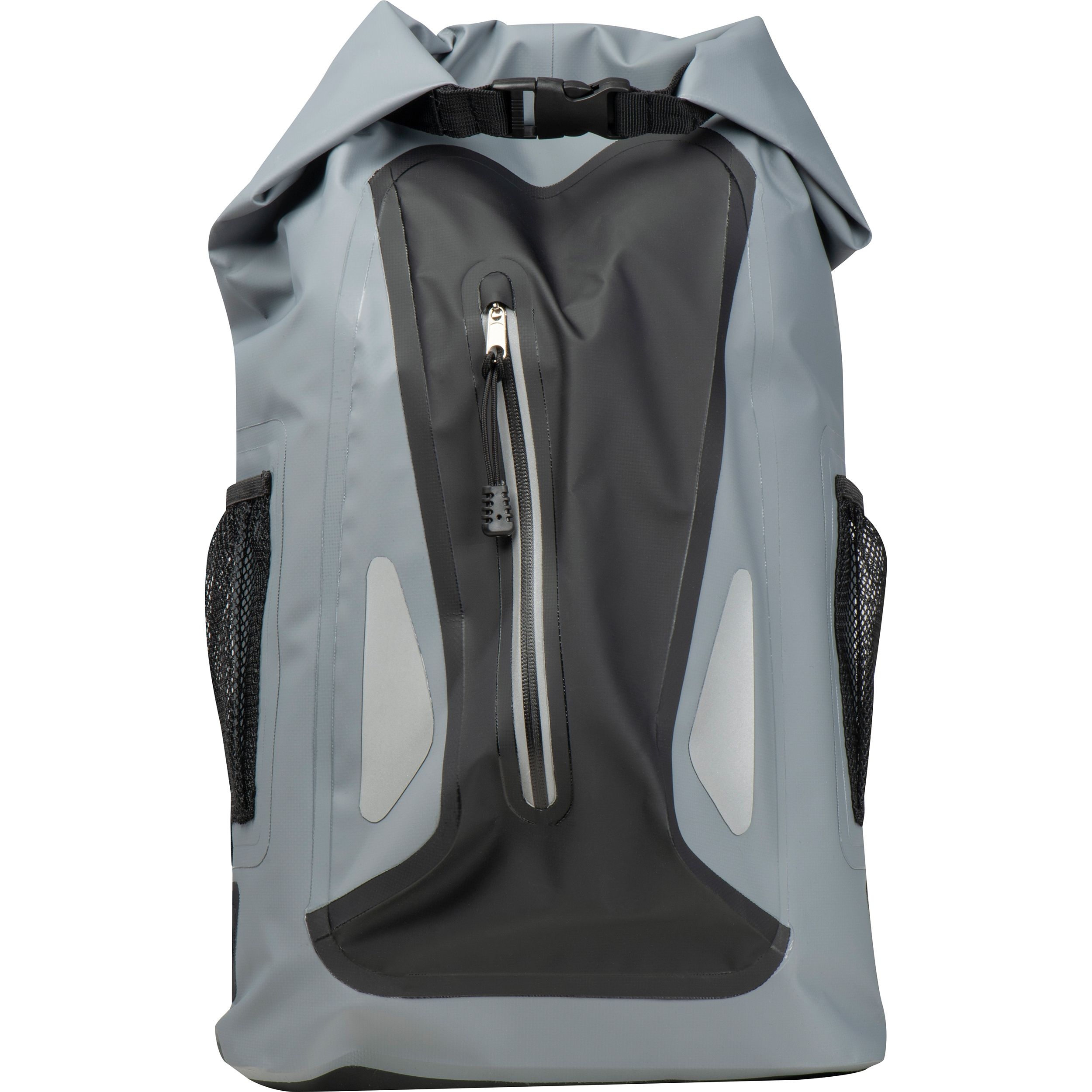MA62650-07Wasserabweisender Rucksack_ silbergrau