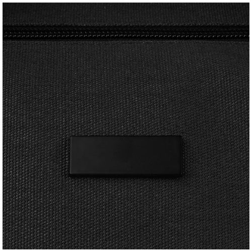 PF120681-4Joey Reisetasche aus GRS recyceltem Canvas 25 L_ schwarz
