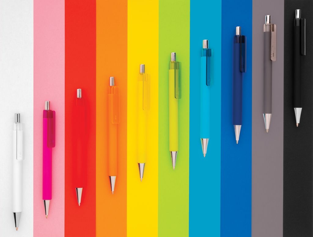 XDP610.70-7X8 Stift mit Smooth-Touch aus RCS recyceltem ABS_ limone