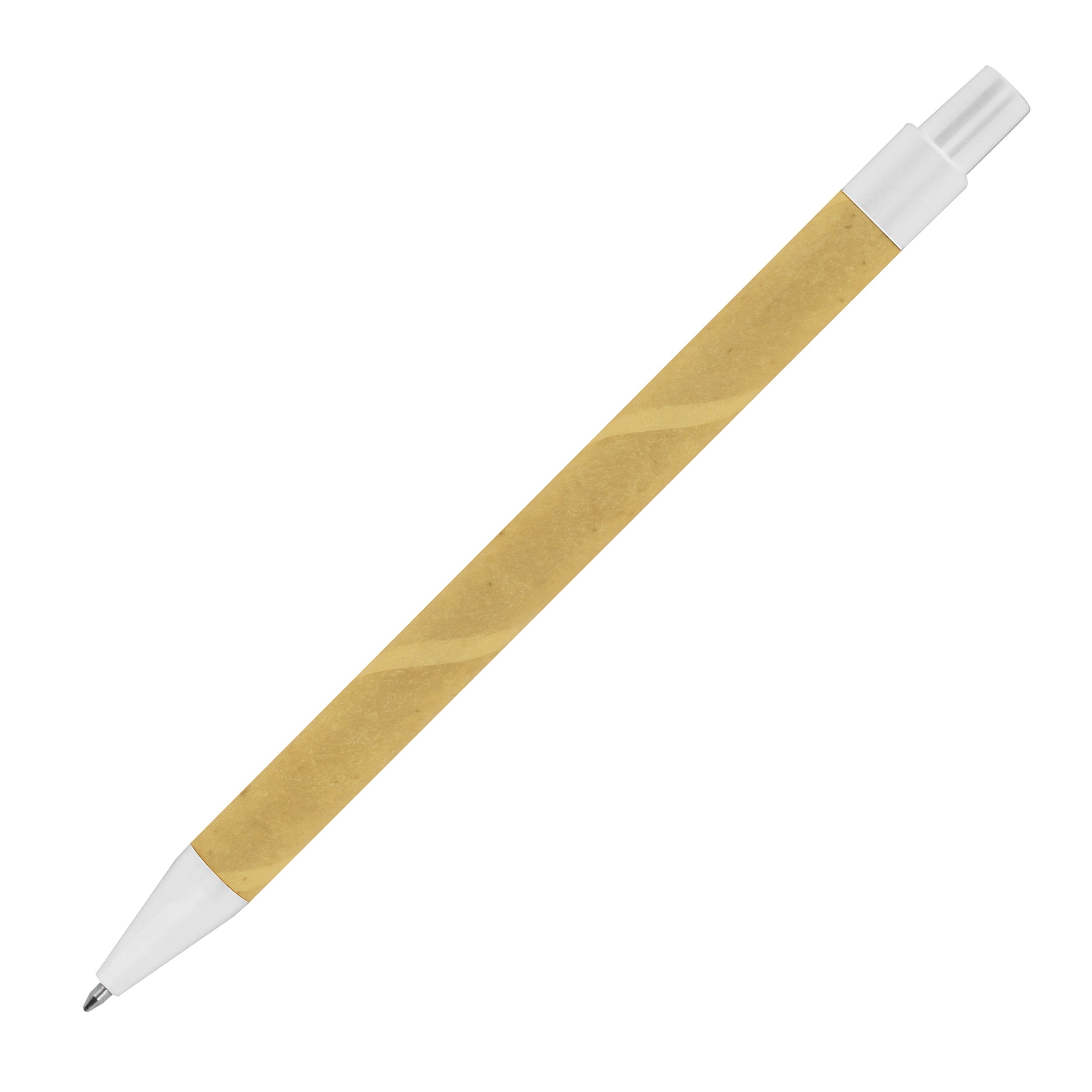 MA12565-13Kugelschreiber aus Papier und Mais_ beige