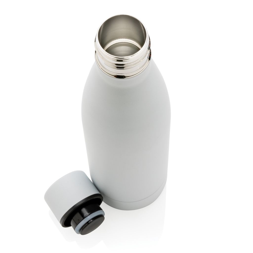 XDP433.27-3RCS recycelte Stainless Steel Solid Vakuum-Flasche_ weiss