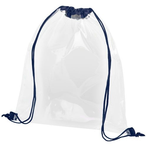 PF120086-5Lancaster Premium Turnbeutel 5L_ navy_transparent klar