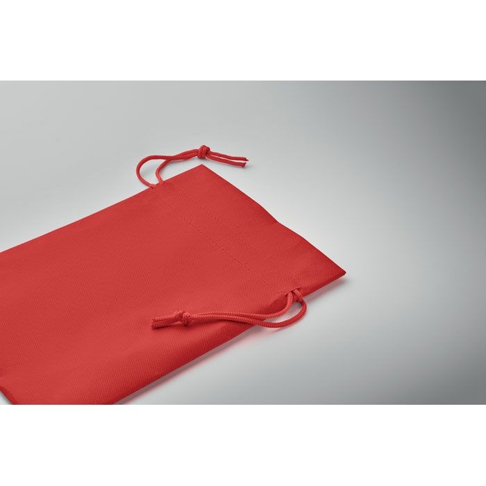 MO2617-05Okurimono Kleiner Beutel RPET Non-Woven_ rot