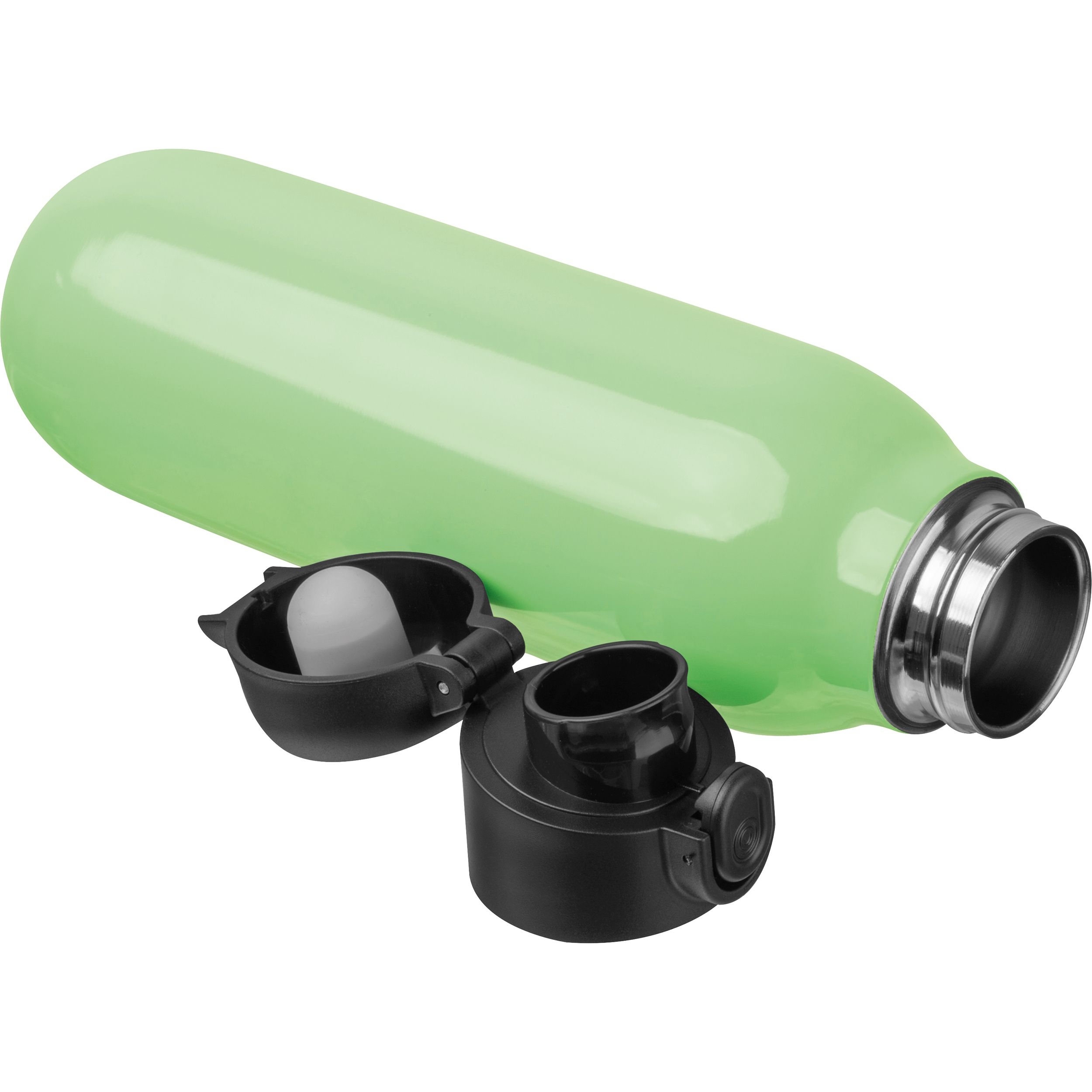 MA85598-09Vakuum Trinkflasche 500ml FEDERICA_ gruen