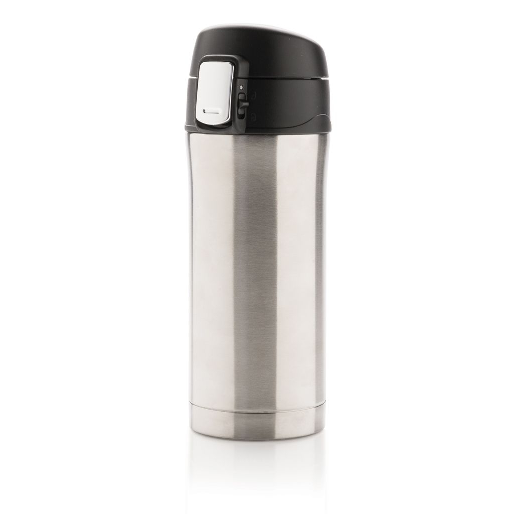 XDP435.06-2Easy-Lock Vakuum-Becher aus RCS recyceltem Stainless-Steel_ silber