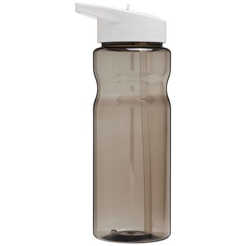 PF210049-11H2O Active® Base 650 ml Sportflasche mit Ausgussdeckel_ kohle_weiss