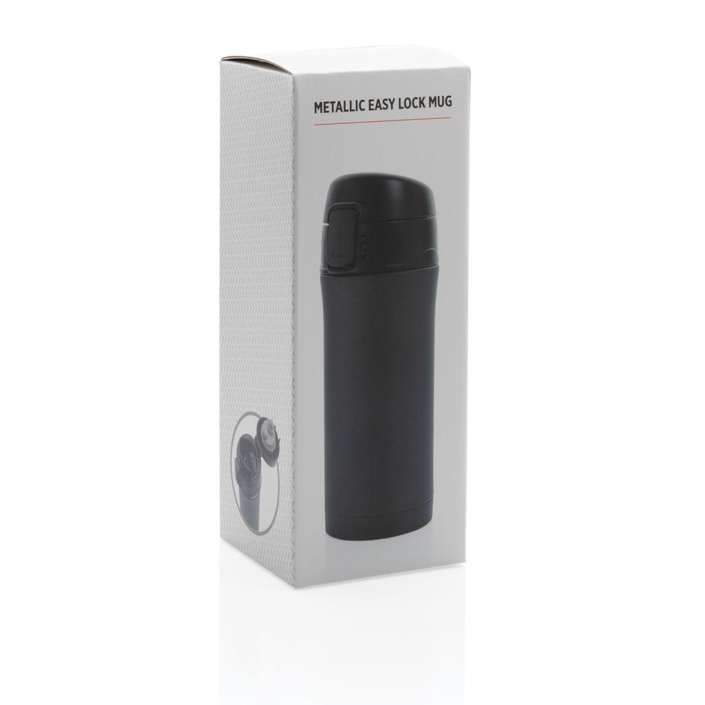 XDP432.76-1Metallic Easy-Lock Vakuum-Becher_ schwarz