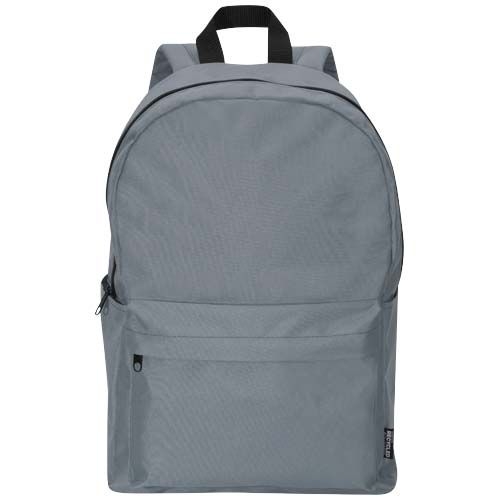 PF130096-8Byron 14_ GRS-recycelter City Laptop Rucksack 14 L_ grau