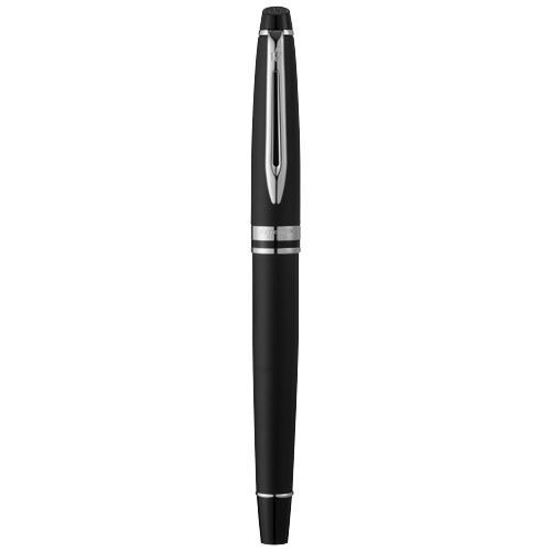 PF106506-2Waterman Expert Tintenroller _schwarze Mine_ schwarz_ silber