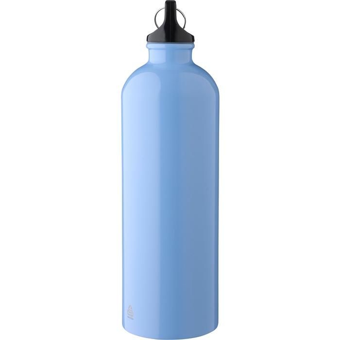 GI1204263-07Recycelte einwandige Edelstahlflasche _750 ml_ Emeric_ orange