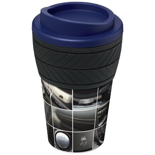 PF210088-3Brite-Americano® 350 ml Isolierbecher mit Schutzring Reifen-Design_ blau PF210088-3Brite-Americano® 350 ml Isolierbecher mit Schutzring Reifen-Design_ blau