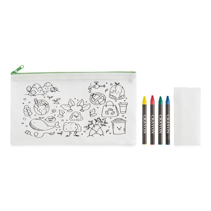MO2787-48Cray Schlampermaeppchen mit Stiften_ limette