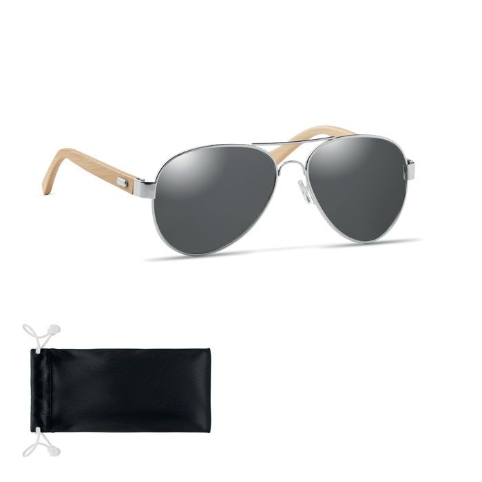 MO6450-03Honiara Sonnenbrille Bambus_ schwarz