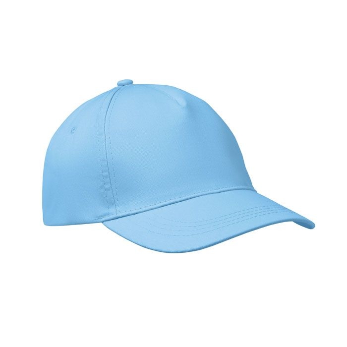 MO1447-66Buzz Baseball cap 5 panels 160g_m²_ babyblau