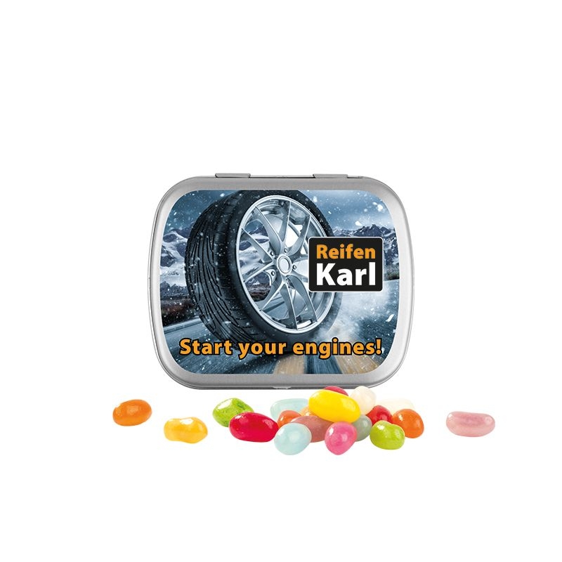 JG10106-2Klappdose aus Metall_ Jelly Beans_ matt-silber JG10106-2Klappdose aus Metall_ Jelly Beans_ matt-silber
